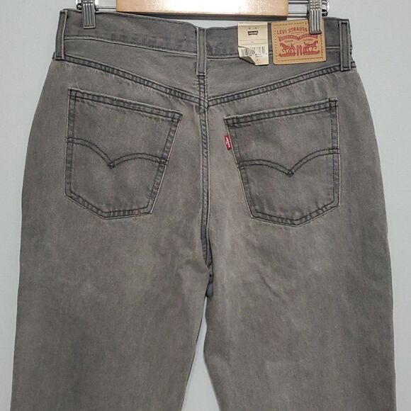 Levi’s low pro straight size 29 grey 100% cotton Nwt New $80 Msrp Retail - Picture 5 of 15